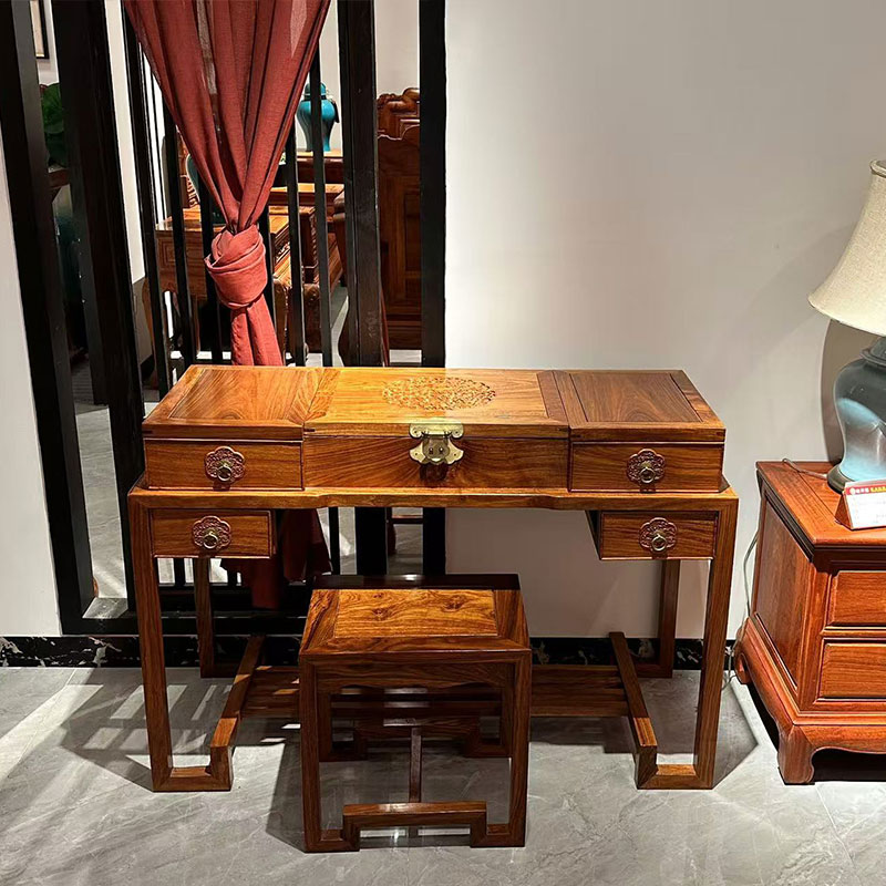 Klapp-Schminktisch im chinesischen Stil